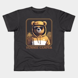 Yummie camper (camper bear) Kids T-Shirt